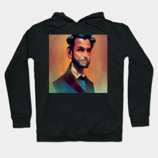 Abraham Lincoln Portrait | Anime style Hoodie